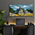 thumbnail image 5 of Epic Art 'Campeche Mexico Edzna Pyramid' by Pedro Gavidia, Acrylic Glass Wall Art, 48"x24", 5 of 8