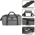 thumbnail image 2 of Trail Maker Men Women Teens 20" Travel Weekender Overnight Carry-on Shoulder Duffel Bag, Grey, 2 of 8