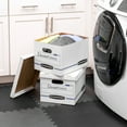 thumbnail image 6 of Bankers Box Stackable Storage, 12 x 10 x 15 inches, 6 of 6