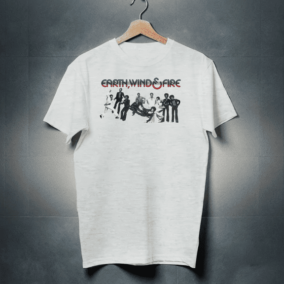 Earth Wind and Fire White Unisex T-Shirt Gift for Fans