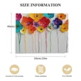 thumbnail image 2 of PIKWEEK  Cololful Flower Painting - Abstract Floral Canvas Wall Art - Big Artwork for Livingroom Bedroom Over Bed Sofa Decor, 2 of 5