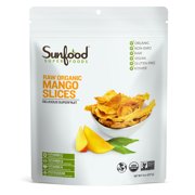 Sunfood, Raw Organic Mango Slices, 8 oz (227 g)