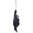 thumbnail image 1 of 17 inch Realistic Hanging Dead Crows Decoy Lifesize Extra Large Black Feathered Crow, 1 of 5