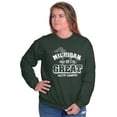 thumbnail image 3 of Michigan Is Great MI Lakes Pride Sweatshirt for Men or Women Brisco Brands L, 3 of 6