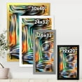 thumbnail image 4 of Designart 'Colour Spiral Fusion VII' Modern Framed Art Print, 4 of 4