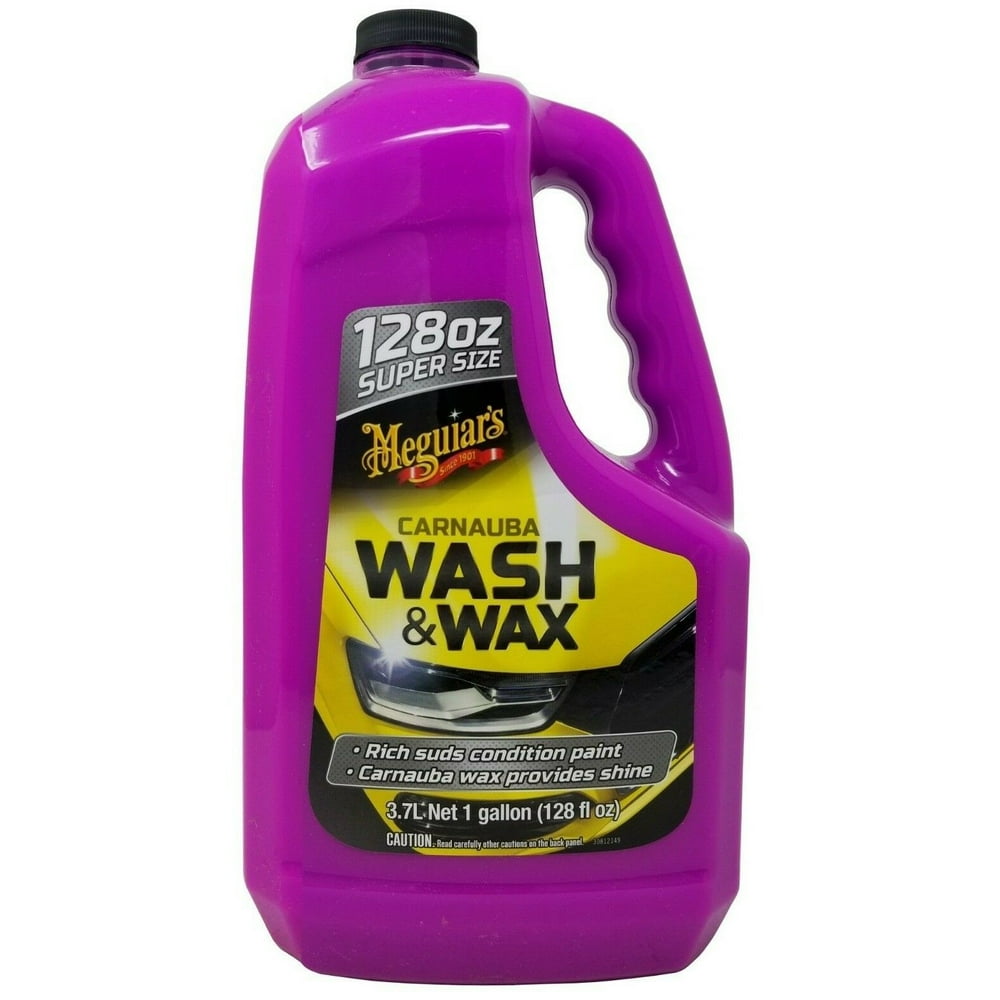 Meguiar's Carnauba Wash & Wax Super Size Gallon 128 FL OZ