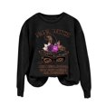 thumbnail image 3 of IMENGL Women's Halloween Sweatshirts Spooky Season Fashion Casual Letter Printed Round Neck Oversized Long Sleeve ,S-XXL,Hot Sales, 3 of 5