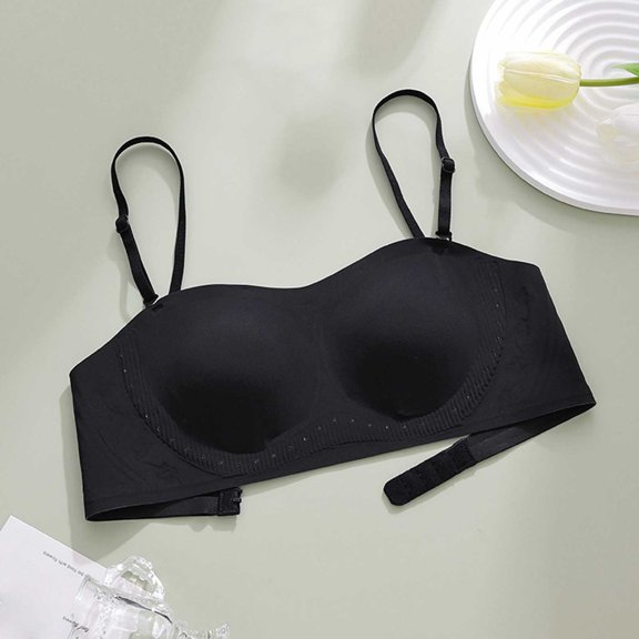 Xucatan Seamless Bra for Women Crossover Back Wireless Breathable Comfort Everyday Bras with Adjustable Straps Gift