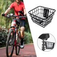 thumbnail image 1 of Meileang Front Bike Basket with Screws Large Capacity Strong Load-bearing Rustproof Mountain Road Bicycle Basket Replacement, 1 of 7