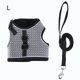 thumbnail image 2 of Arnés para caminar para mascotas, chaleco, correa segura para el pecho, acolchado, transpirable, decoración de entrenamiento, cuerda de tracción, accesorios para ropa, gris L Eigraketly PT000592-04, 2 of 7