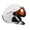 White, variant on 2-in-1 Detachable Wind Shield Ski Helmet Anti-Fog Anti-UV Integrated Ski Goggles Snowboarding