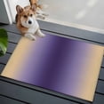 thumbnail image 3 of Area Rug 2 x 3 Ft, Purple Yellow Ombre Indoor Accent Bathroom Rugs for Kitchen/Laundry Room, Farmhouse Modern Gradient Art Washable Non-Slip Runner Floor Mat for Entryway, Living Room, 3 of 8