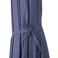 thumbnail image 7 of WestinTrends Paolo 9 Ft Patio Umbrella with Base Included, Market Table Umbrella with 20 Inch Fillable Black Round Base, Navy Blue, 7 of 7