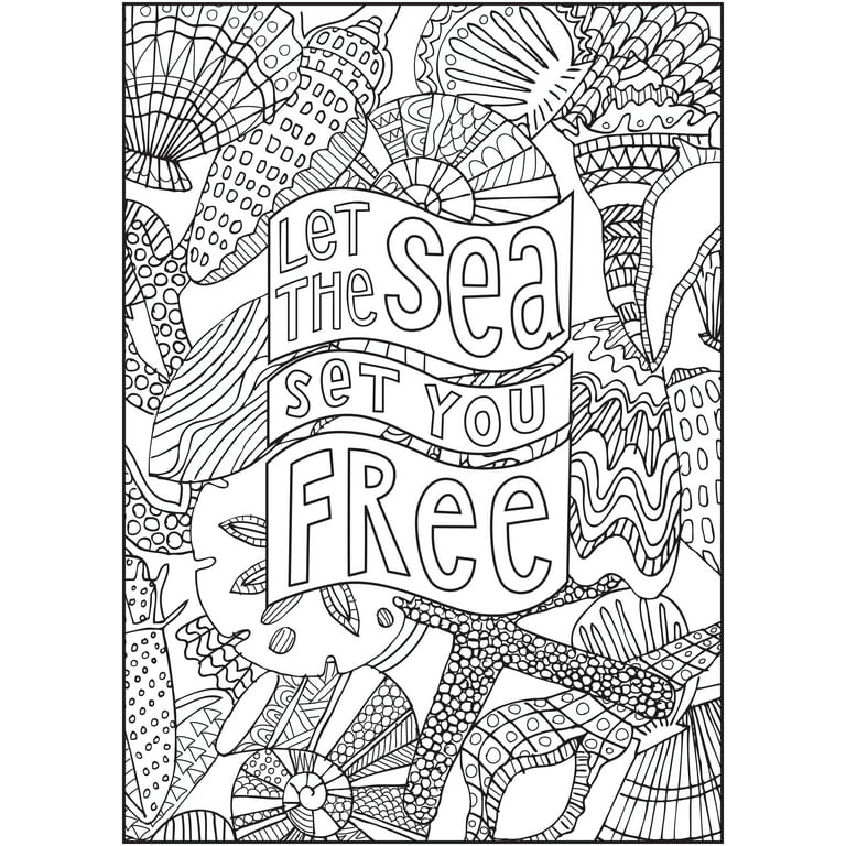 Cra-Z-Art: Timeless Creations, Splash of Color Adult Coloring Book