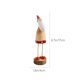 thumbnail image 3 of Puntoco Figura de muñeco de nieve de madera para Navidad, decoración de escenas navideñas, adornos de muñeco de nieve y Papá Noel para árbol de Navidad, 3 of 6