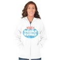 thumbnail image 4 of Dubble Bubble Vintage Double Unisex Plus Size Zip Hoodie Brisco Brands 5X, 4 of 5
