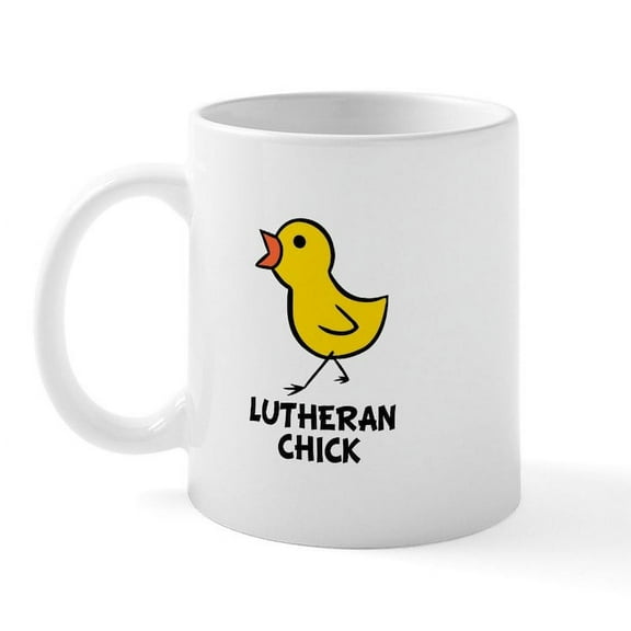 CafePress - Chick Mug - 11 oz Ceramic Mug - Novelty Coffee Tea Cup