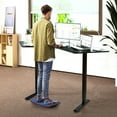 thumbnail image 4 of Gymax 72'' L Shaped Splice Desktop for Standard & Sit to Stand Desk Frame Black, 4 of 10