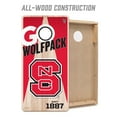 thumbnail image 4 of YouTheFan NCAA NC State Wolfpack 2' x 4' Cornhole Game, 4 of 6