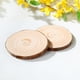 thumbnail image 4 of 10 piezas de rodajas de madera natural para manualidades, círculos de madera, posavasos sin terminar, discos de madera Diámetro 10-12 cm, 4 of 8