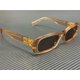 thumbnail image 3 of MIU MIU MU 08ZS 13T06I Pink Transparent Brown 53 mm Women's Sunglasses, 3 of 5