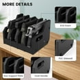 Kavey 4 Gun Rack for Pistol, Pistol Rack for Gun Safe Organizer, Soft ...