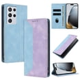 thumbnail image 1 of Funda FOXDOCK para Samsung Galaxy S21 Ultra de Cuero Premium Bicolor con Ranuras RFID, Carcasa Tipo Billetera Antigolpes y Soporte Plegable, 1 of 6