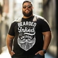thumbnail image 2 of Men T Shirt for Big & Tall Man Graphic Short Sleeve Plus Size Oversized Tee Tshirts 6XL T0 5D4Z 010, 2 of 9
