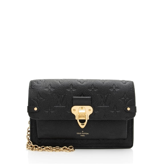 Pre-Owned Louis Vuitton Monogram Empreinte Vavin Chain Wallet
