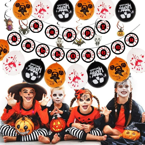 RKSTN Halloween Decorations Halloween Balloons Decorations Skull Accessories House Party Halloween Decor