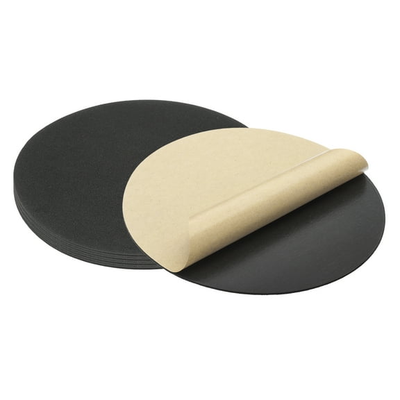 Uxcell 8 Inch EVA Furniture Pads, 5Pack 2mm Thick Sponge Foam Round Adhesive Non-slip Shockproof Protection Pad