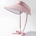 thumbnail image 5 of Lroveb Sun Visors for Women Outdoor Hat Solid Color Cool Casual Elegant Adjustable Baseball Cap, 5 of 8