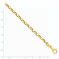 thumbnail image 3 of 14k Yellow Gold 7.5in 7.5in 4.5mm Polished Fancy Link Bracelet, 3 of 4