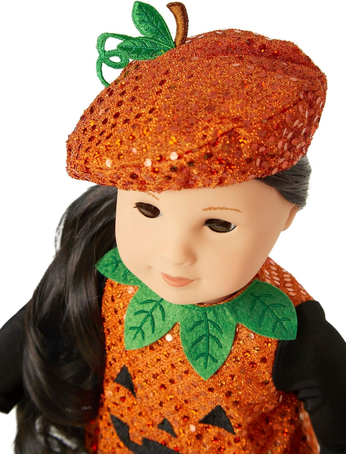 American Girl Pretty Pumpkin Costume for 18 inch Dolls