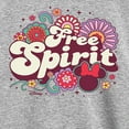thumbnail image 3 of Disney - Mickey & Friends - Minnie Mouse - Flowery Free Spirit - Toddler And Youth Long Sleeve Graphic T-Shirt, 3 of 5