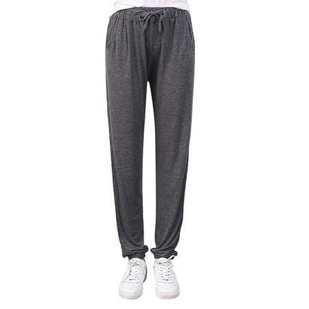 - MAXSUN Women Casual Loose Harem Pants Sports Trousers