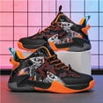 thumbnail image 4 of Hicooer JOINFUN Boys High Top Sneakers Basketball Shoes Breathable Lightweight Running Shoes for Kids Fashion School Shoes Little Kids/Big Kids, 4 of 7