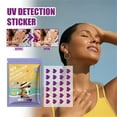 thumbnail image 6 of Reusable Sunscreen Detection Stickers, 24 UV Indicator Patches for Sun Protection Reminder, Re-Apply Alert, Outdoor Safety Accessory, 6 of 9