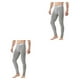 thumbnail image 1 of Qarigey Calzoncillos largos a prueba de frío para invierno, pantalones térmicos, ropa de interior, accesorio DIY, ropa de dormir, mallas Grueso-Gris Claro 2XL 2piezas, 1 of 6
