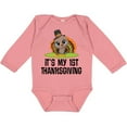 thumbnail image 3 of Inktastic First Thanksgiving Pilgrim Turkey Boys or Girls Long Sleeve Baby Bodysuit, 3 of 5