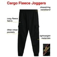 thumbnail image 2 of Quad Seven Boys Sweatpants - 2 Pack Fleece Athletic Boys Joggers and Cargo Pants (Sizes:8-18), 2 of 7