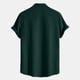 thumbnail image 3 of pstuiky Camisas de vestir de manga corta para hombre, Camisa informal de manga corta con solapa de color liso para hombre camisetas de hombre xxl, 3 of 4