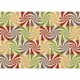 thumbnail image 1 of Ahgly Company Tapis d'Intérieur Lavables en Machine, Rectangles Transitionnel, Or Brun, 2' x 3', 1 of 7