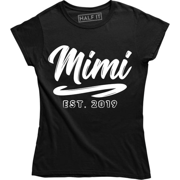 Mimi Established 2019 Funny Grandma Pregnancy Announcement Women's T-Shirt