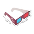 thumbnail image 2 of EXHUMKY 10Ud Gafas 3D Cartón Con Lentes Rojo Para Uso En Y Proyectos De, 2 of 6