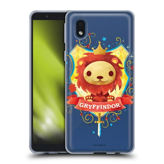 Head Case Designs Officially Licensed Harry Potter Deathly Hallows II Gryffindor Soft Gel Case Compatible with Samsung Galaxy A01 Core (2020)