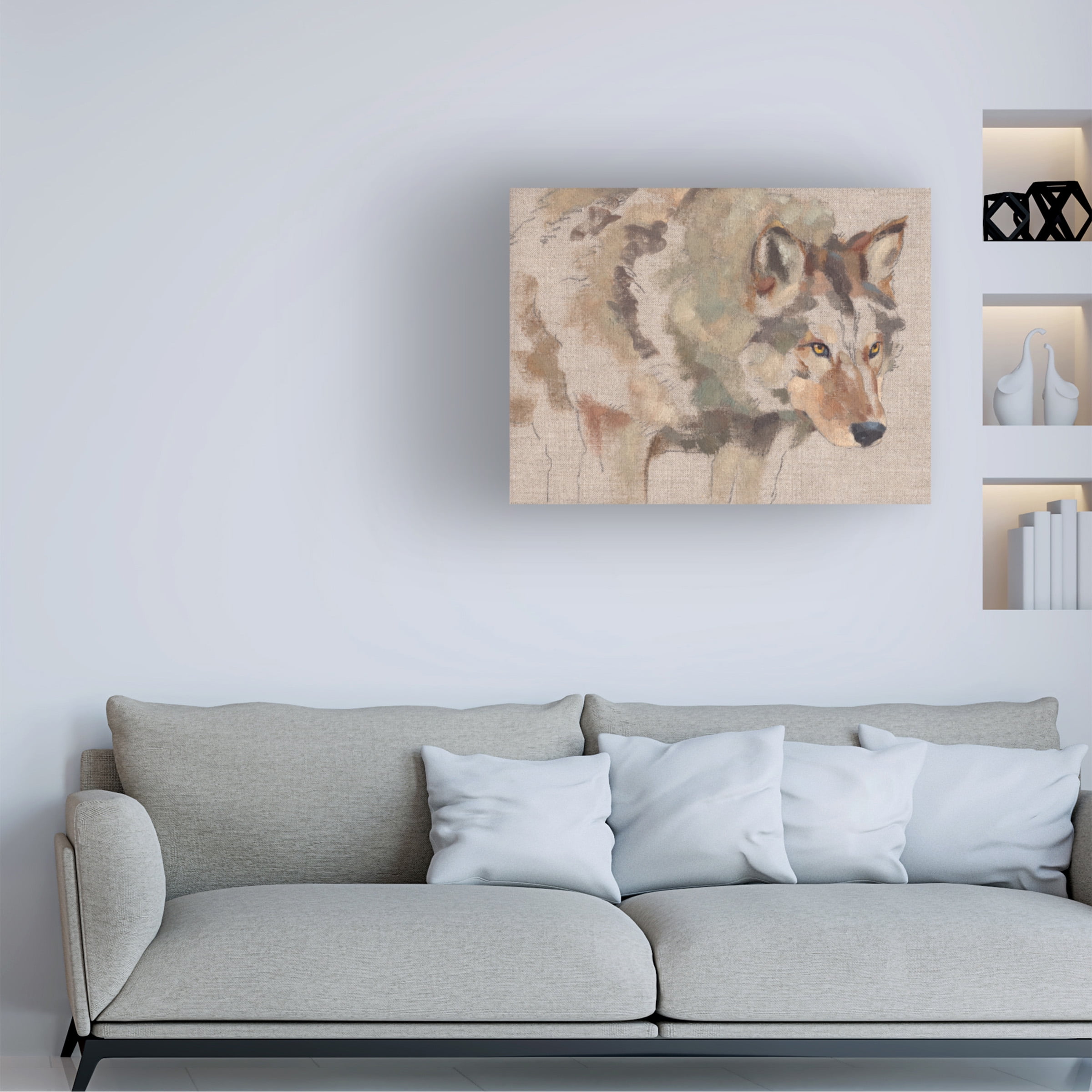 Jacob Green 'Timber Wolf I' Canvas Art