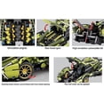 thumbnail image 6 of FNNMNNR V12-GT Super Sports car Building Blocks Kit 1 14 Scale MOC Building Blocks Car Model Toys for 14+ Year Boys Adult(1239 Pieces), 6 of 9