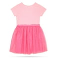 Hello Kitty Girls and Toddlers' Short Sleeve Tutu Dress Casual Tulle