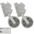 thumbnail image 1 of funtasica 2 Pcs Roues de Canot Pneumatique pour Canot Pneumatique Roues de Lancement de Bateau, 1 of 9